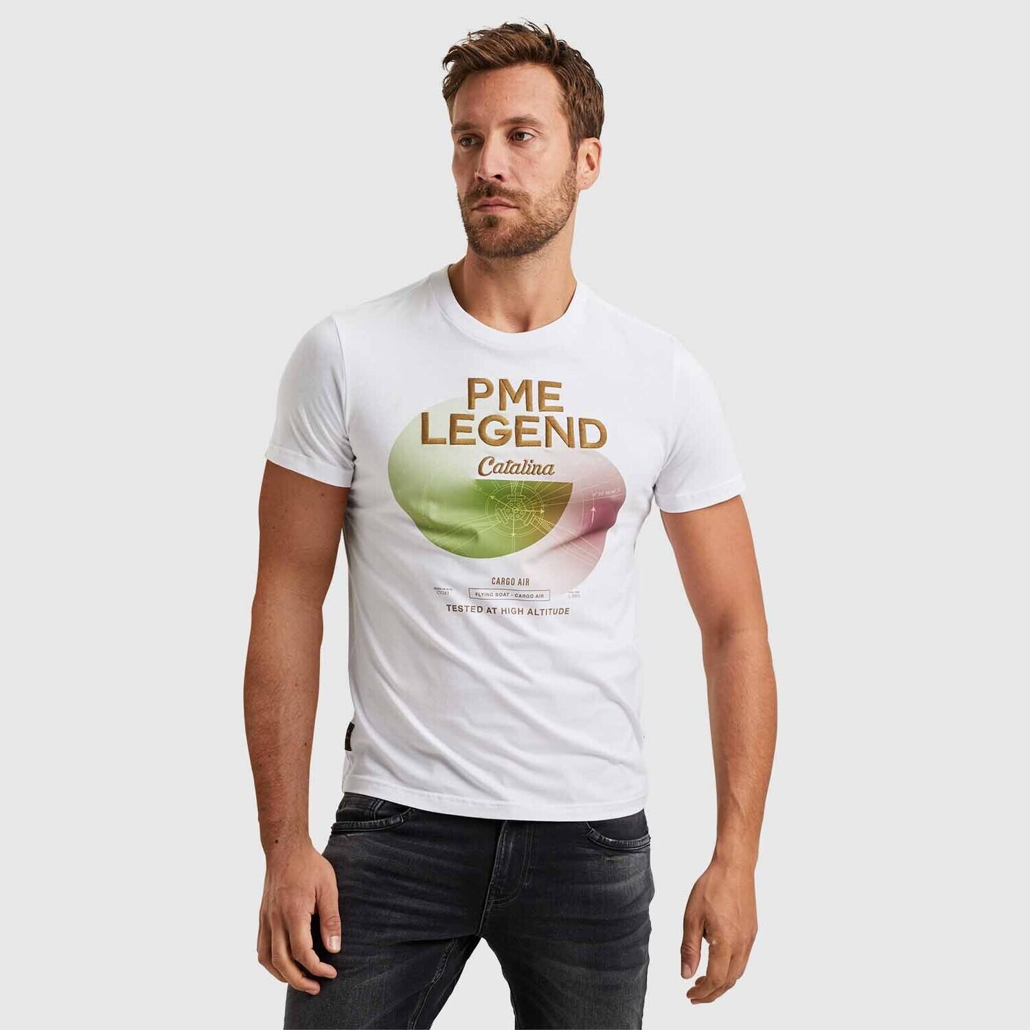 PME Legend | T-shirt van jersey PTSS2402574-7003