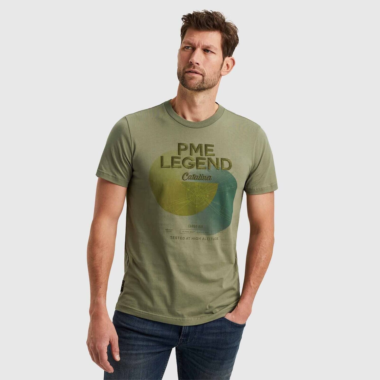 PME Legend | T-shirt van jersey PTSS2402574-6149