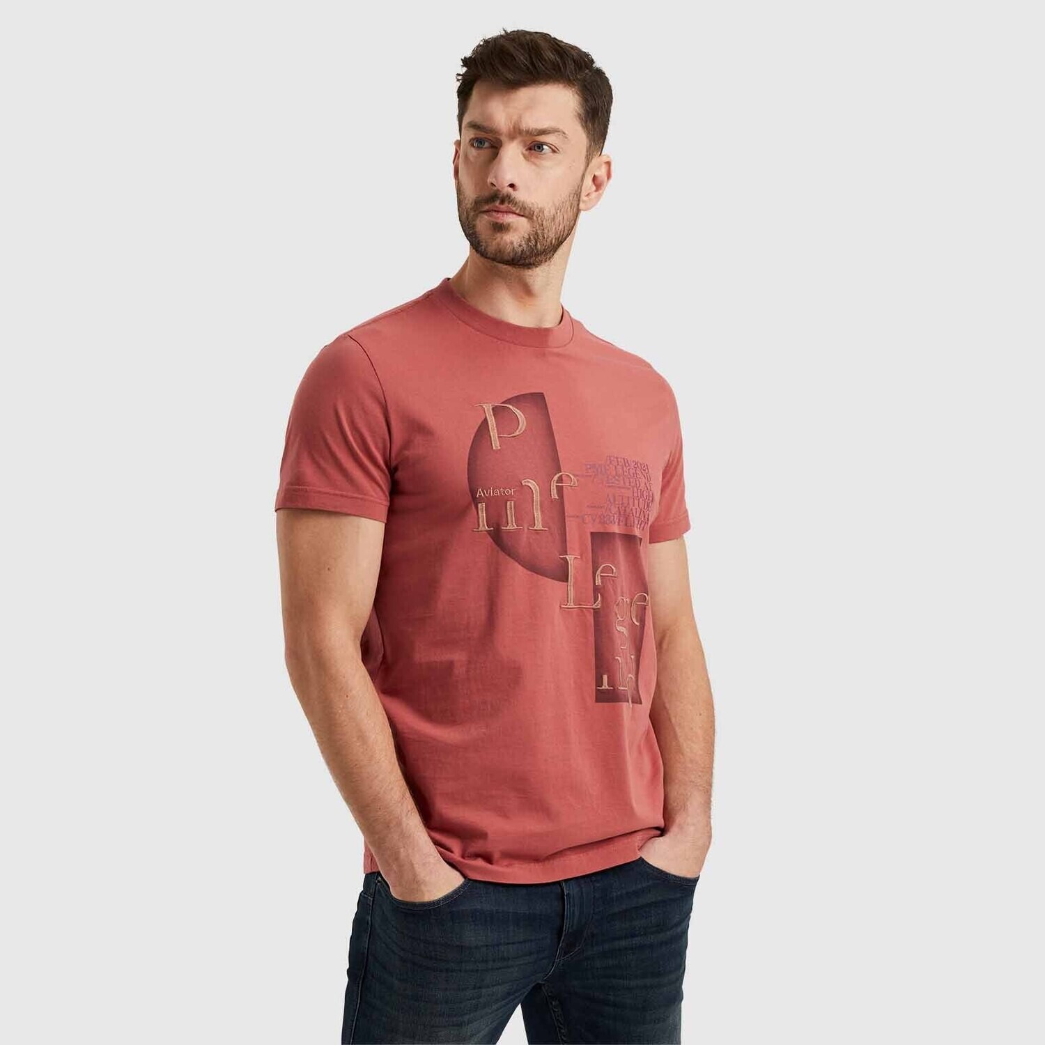 PME Legend | T-shirt van jersey PTSS2402575-3042