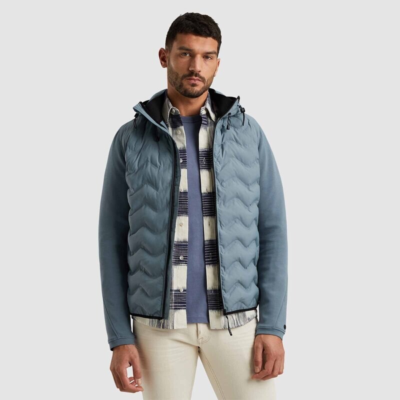 Cast Iron | Hybrid jacket met ritssluiting CSW2402412-5105