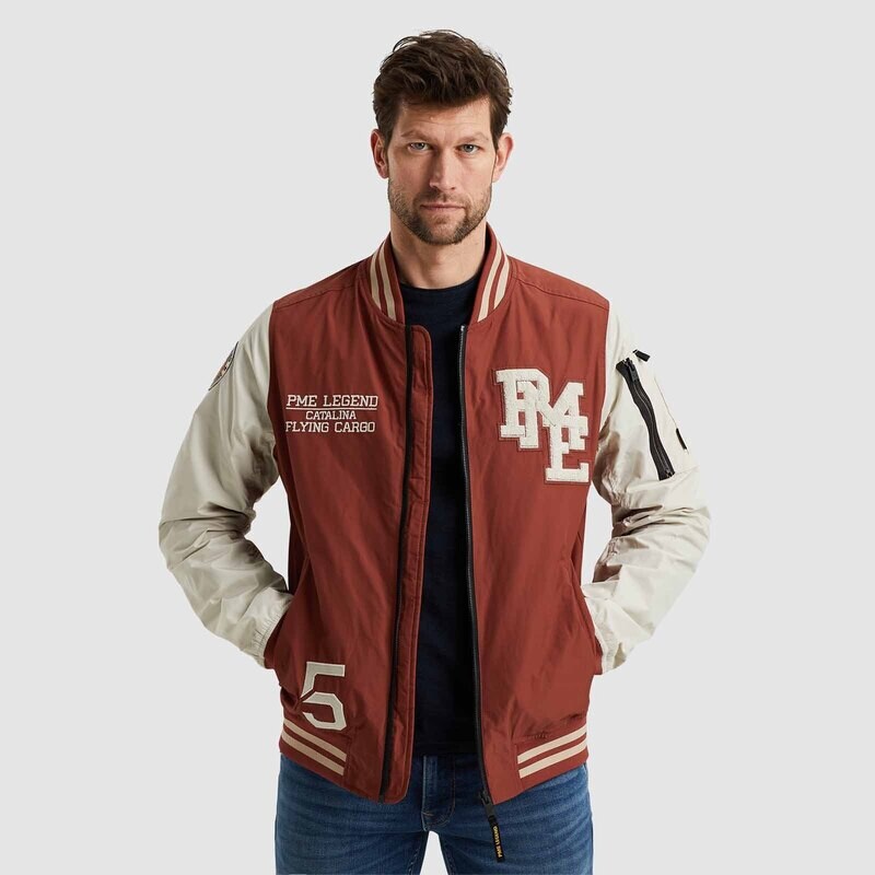 PME Legend | Reliant varsity jacket PJA2402146-3051