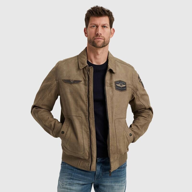 PME Legend | Summer Hudson leren jas PLJ2402700-8261