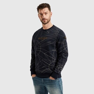 PME Legend | Sweatshirt met allover print