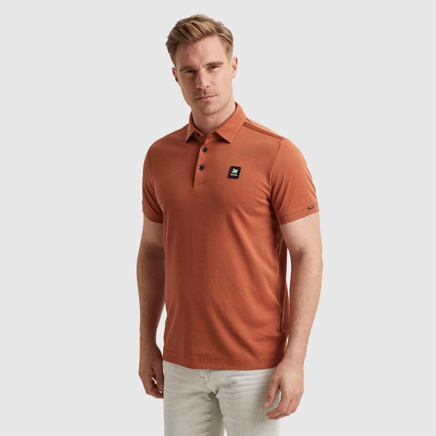 Vanguard | Polo met herringbone tape VPSS2402812-8156