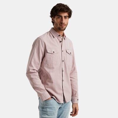 Cast Iron | Shirt jacket van 100% slubkatoen