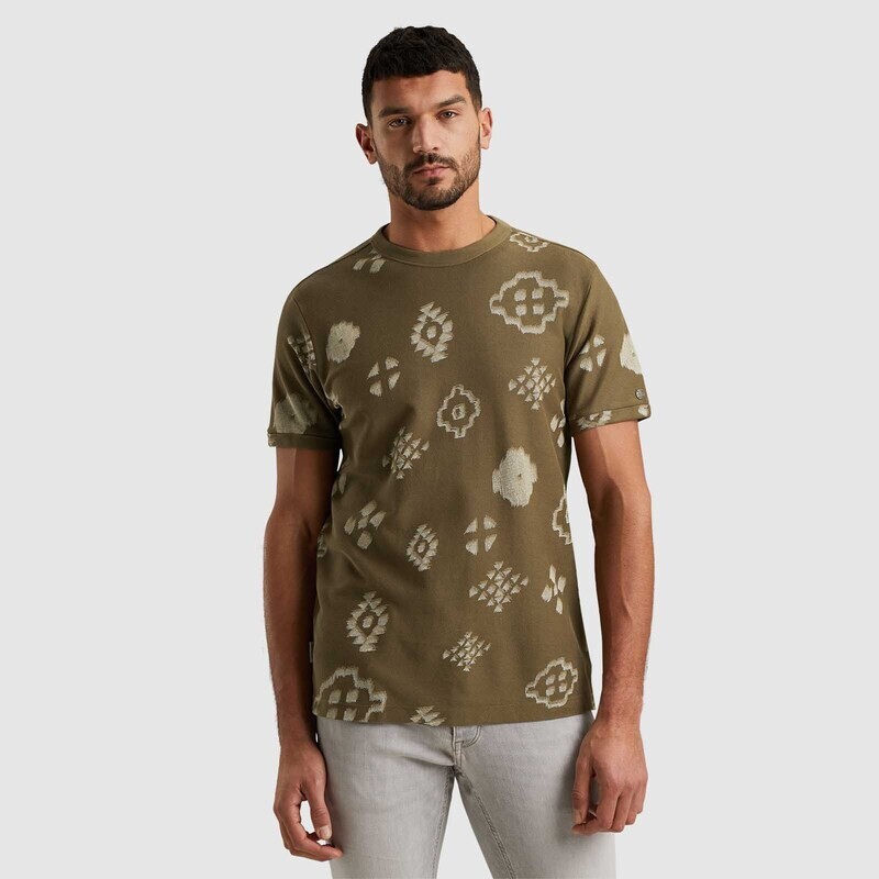 Cast Iron | T-shirt van twill jersey CTSS2403562-8034