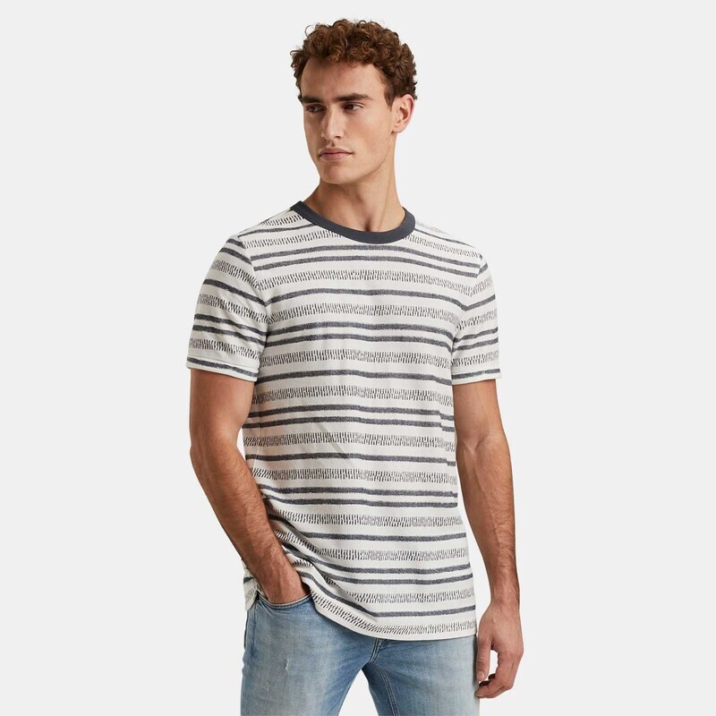 Cast Iron | T-shirt van twill jersey