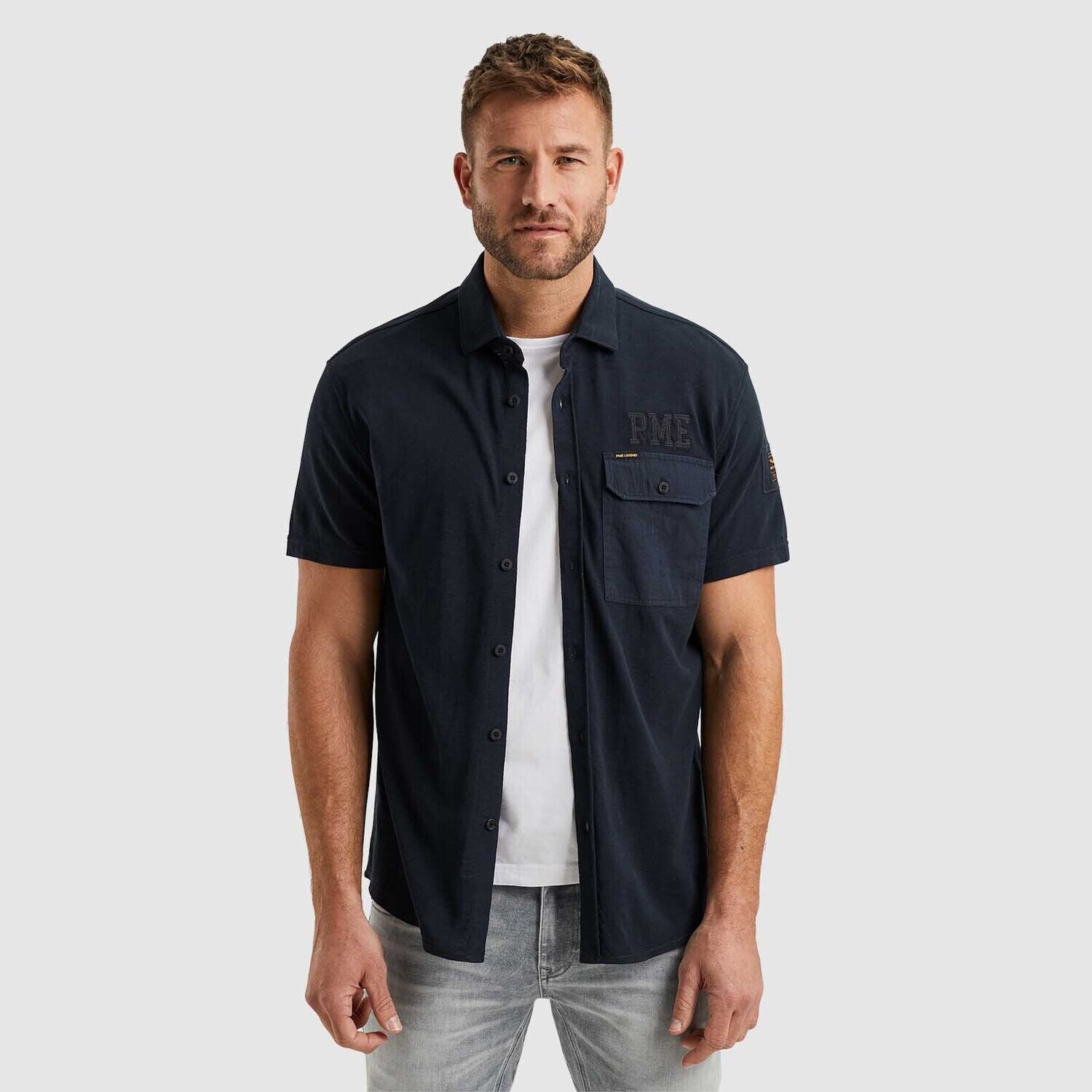 PME Legend | Overhemd met korte mouwen PSIS2403234-5281