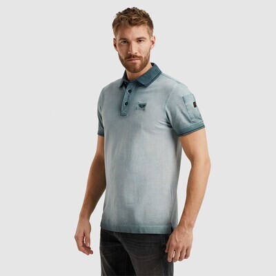 PME Legend | Polo met cold dye wassing PPSS2403855-6019