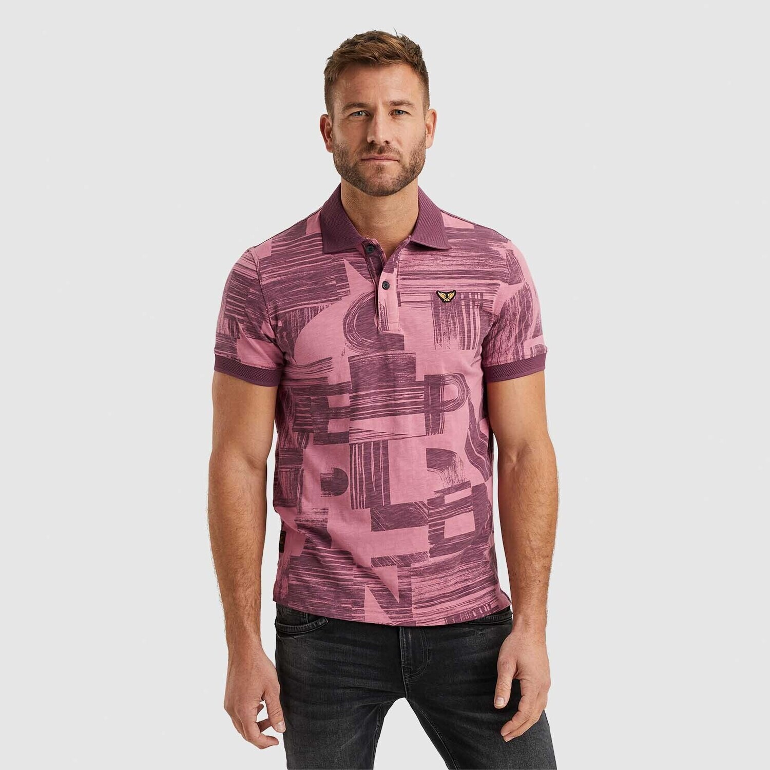 PME Legend | Polo van slub jersey PPSS2403859-3163