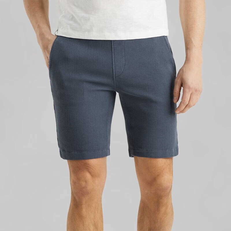 Cast Iron | Chino shorts met wafelstructuur CSH2404684-5113