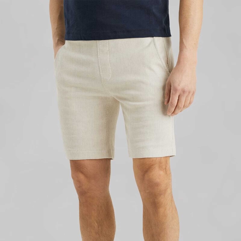 Cast Iron | Chino shorts met wafelstructuur CSH2404684-7176