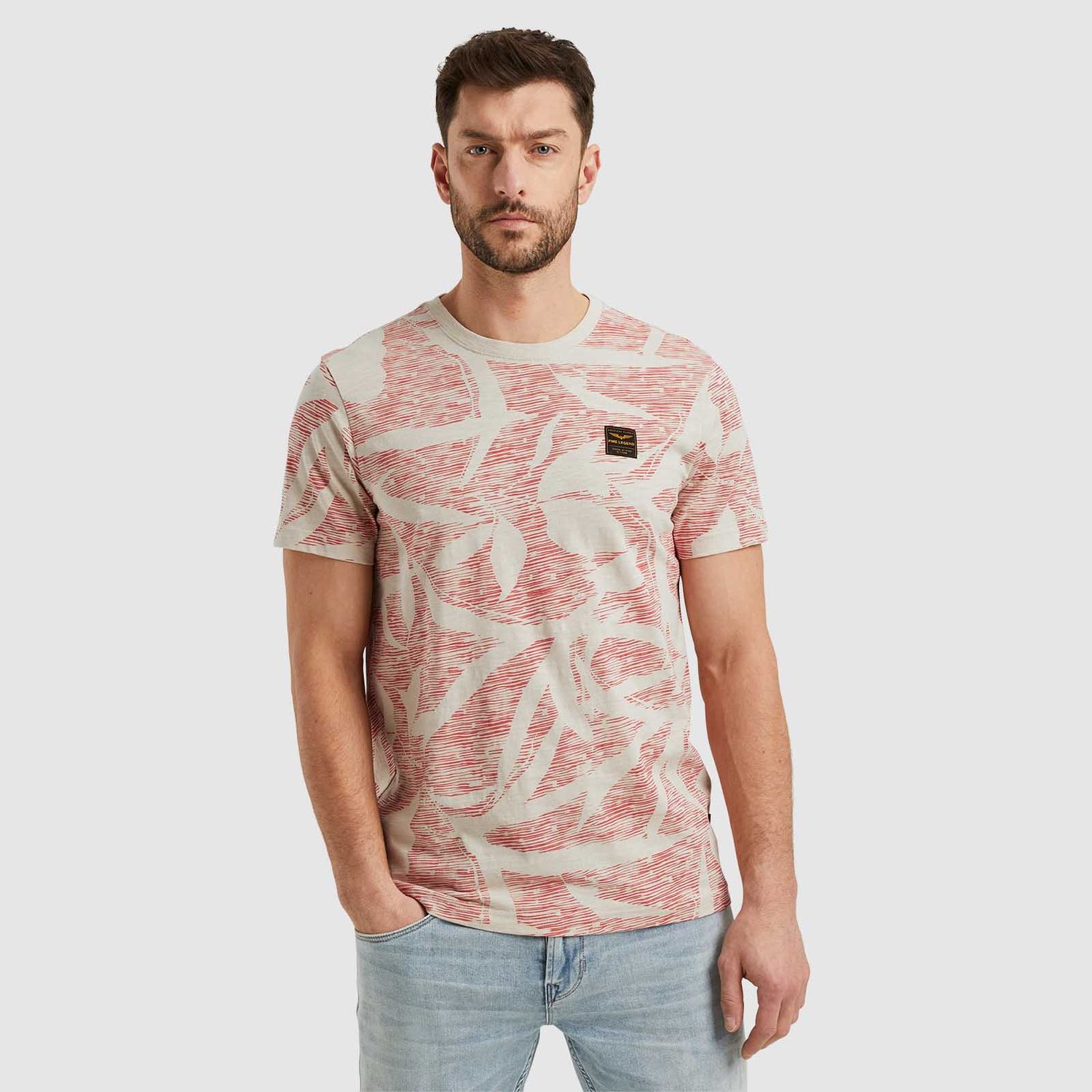 PME Legend | T-shirt van slub jersey PTSS2404576-3062