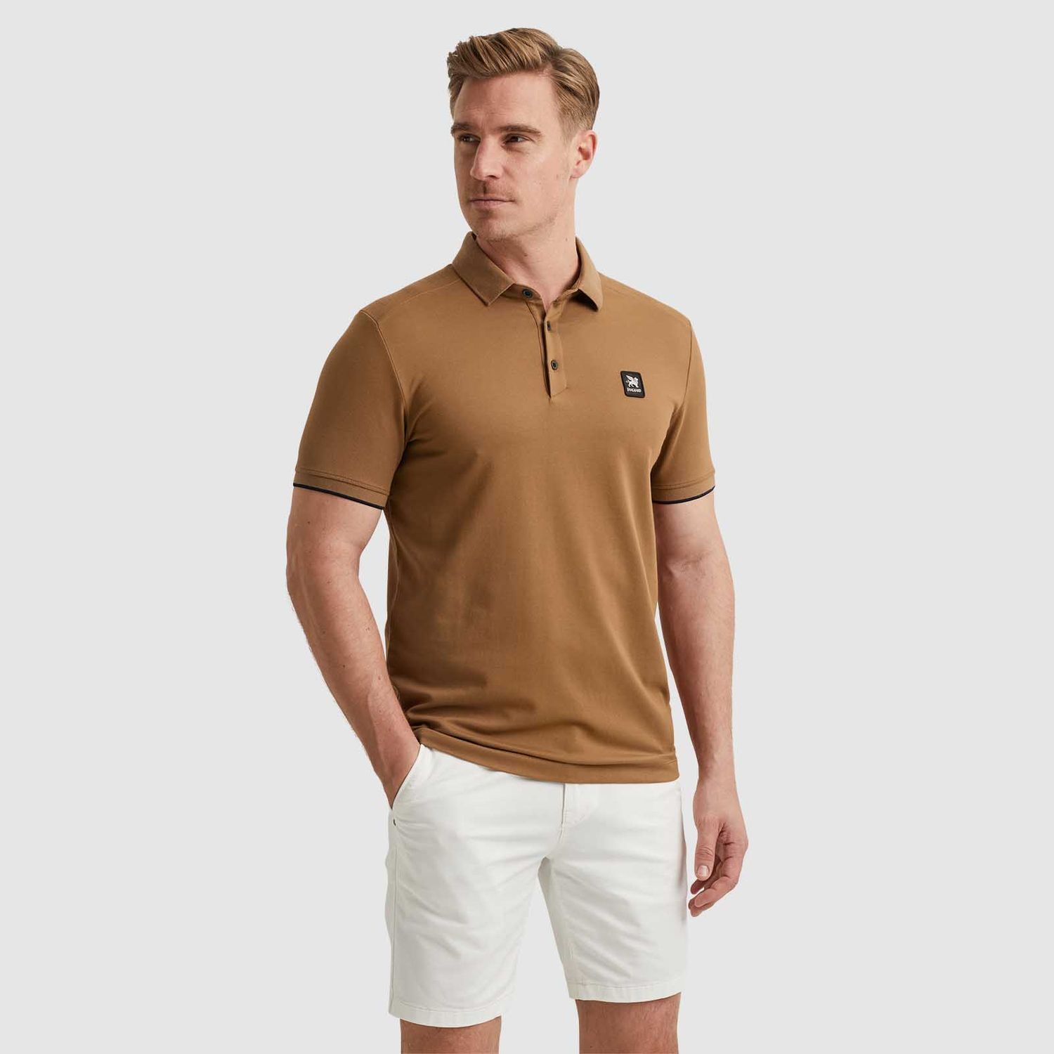 Vanguard | Polo van piqué met stretch VPSS2404850-8284