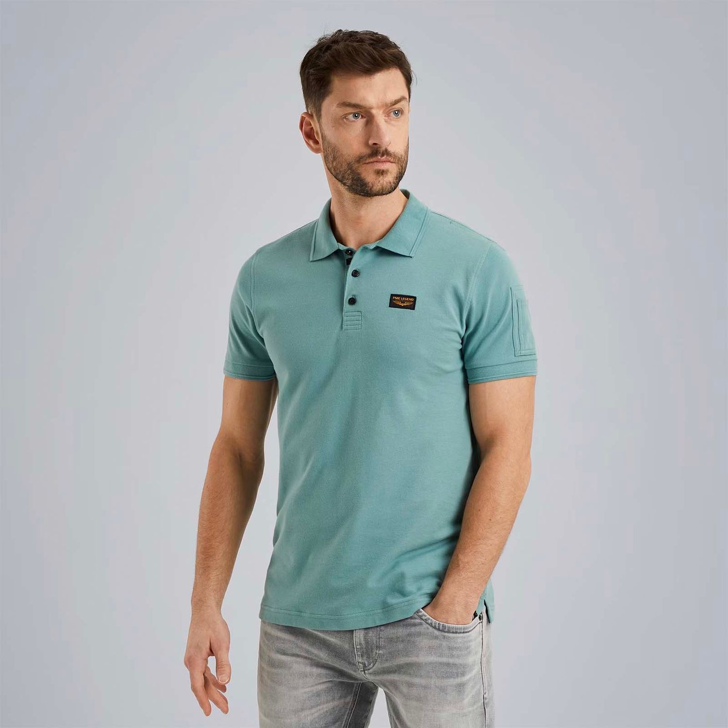 PME Legend | Polo met flight pocket PPSS2405899-5224