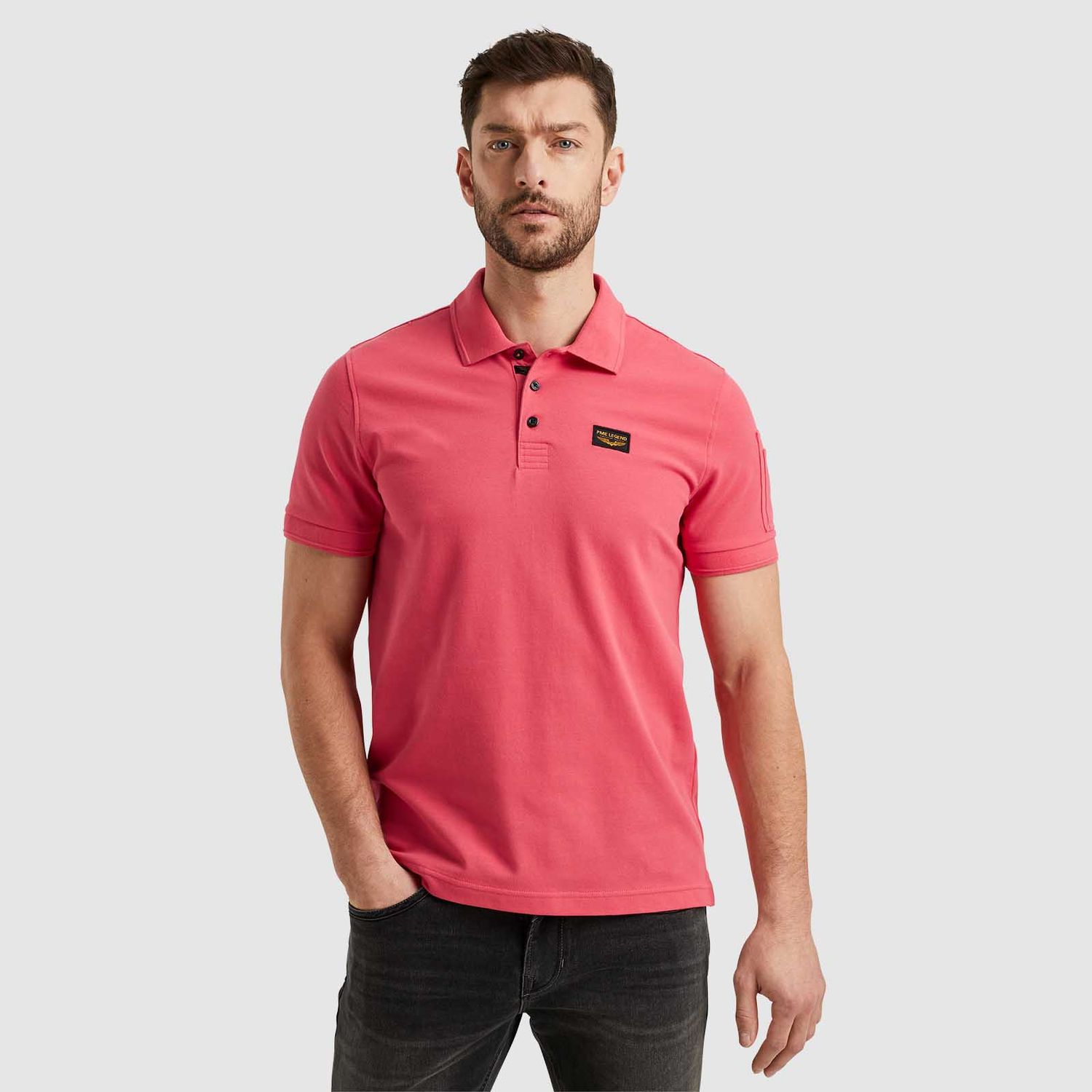 PME Legend | Polo met flight pocket PPSS2405899-3126