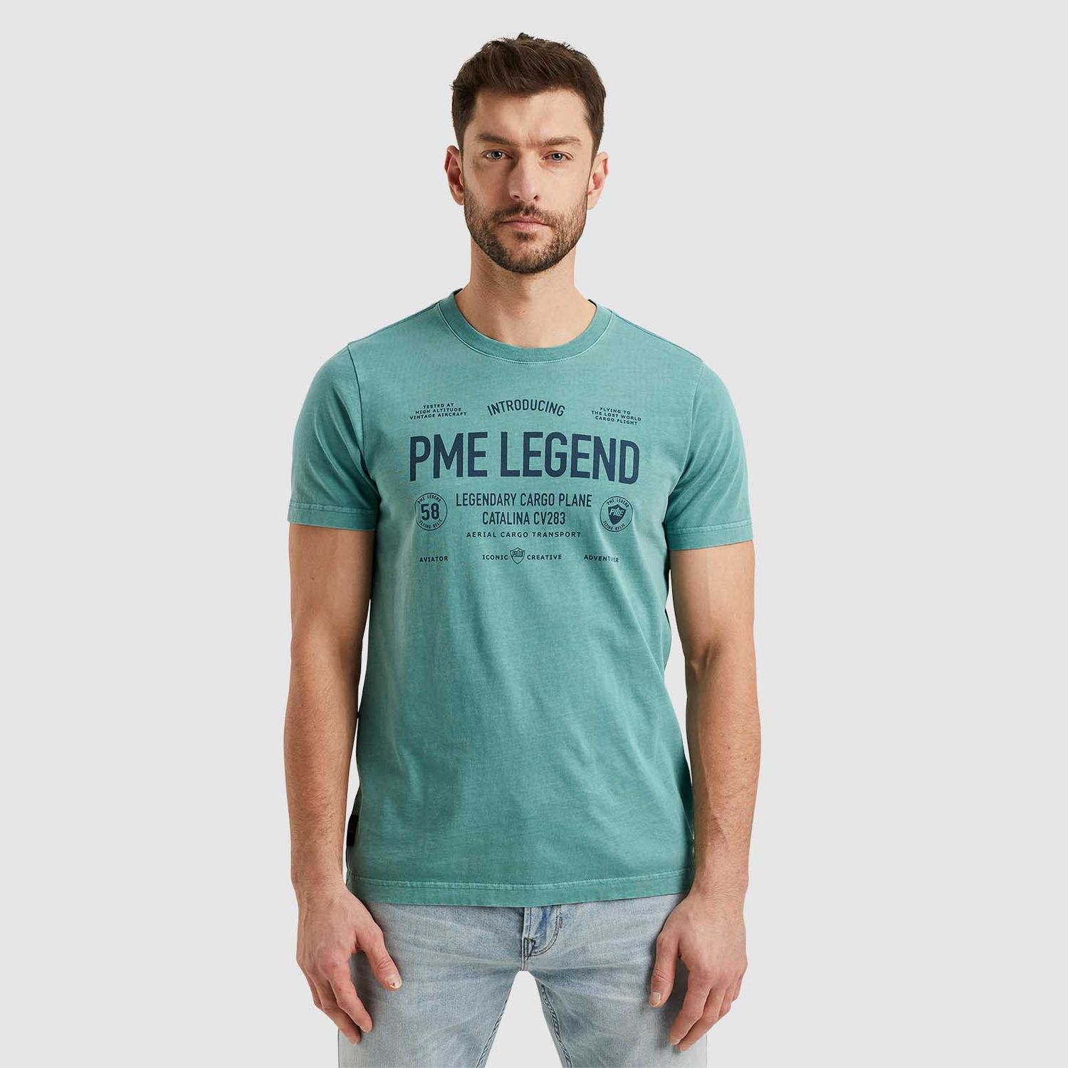 PME Legend | T-shirt met artwork PTSS2405562-5224