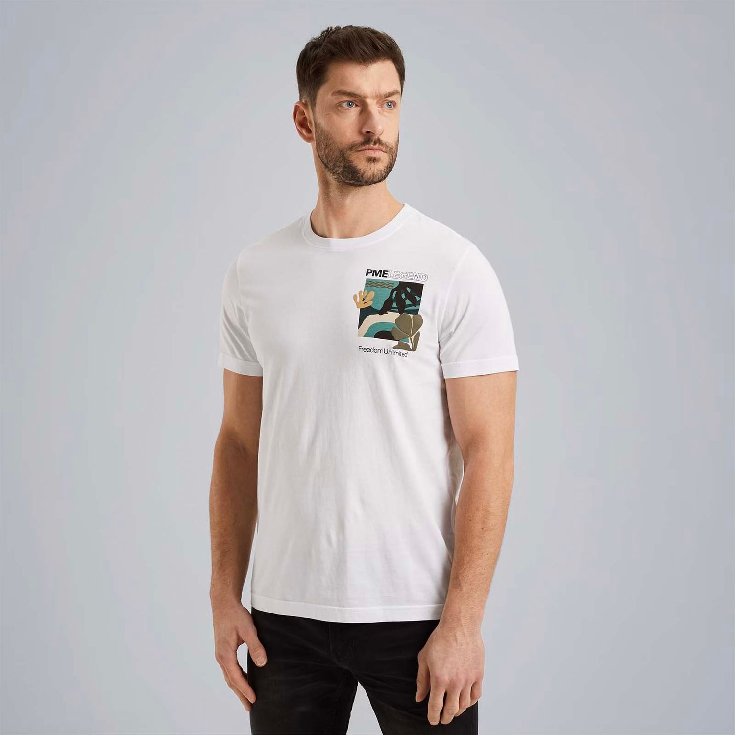 PME Legend | T-shirt met artwork PTSS2405556-7003