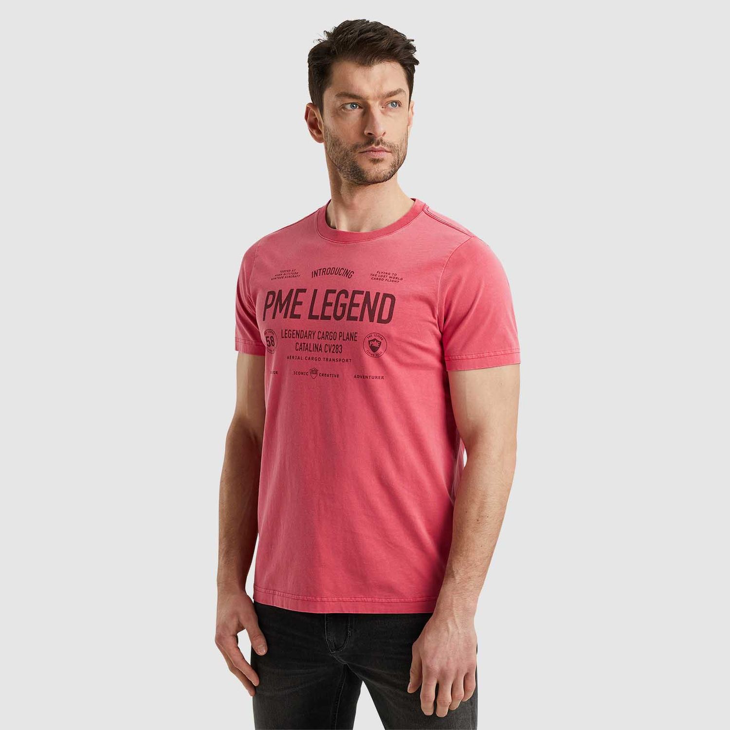 PME Legend | T-shirt met artwork PTSS2405562-3126
