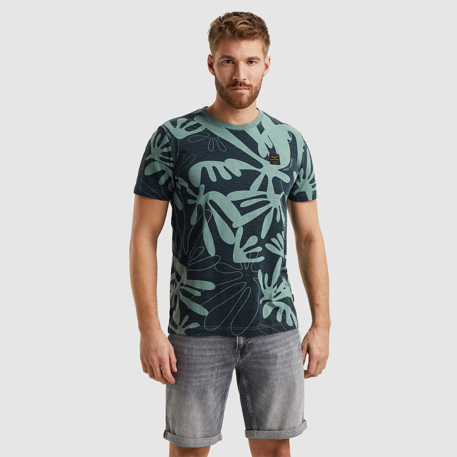 PME Legend | T-shirt van slub jersey PTSS2405557-5224