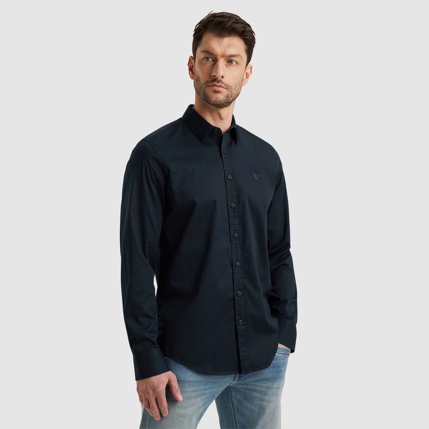 PME Legend | Overhemd van katoenen twill PSI2400011-5281