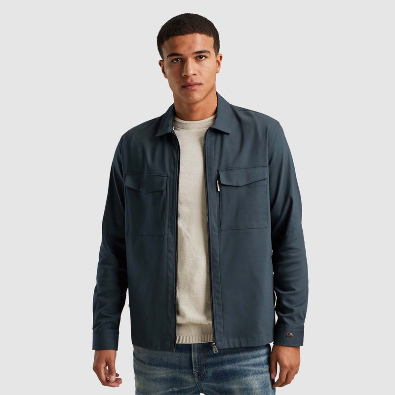 Cast Iron | Shirt jacket met ritssluiting CSI2408207-5113