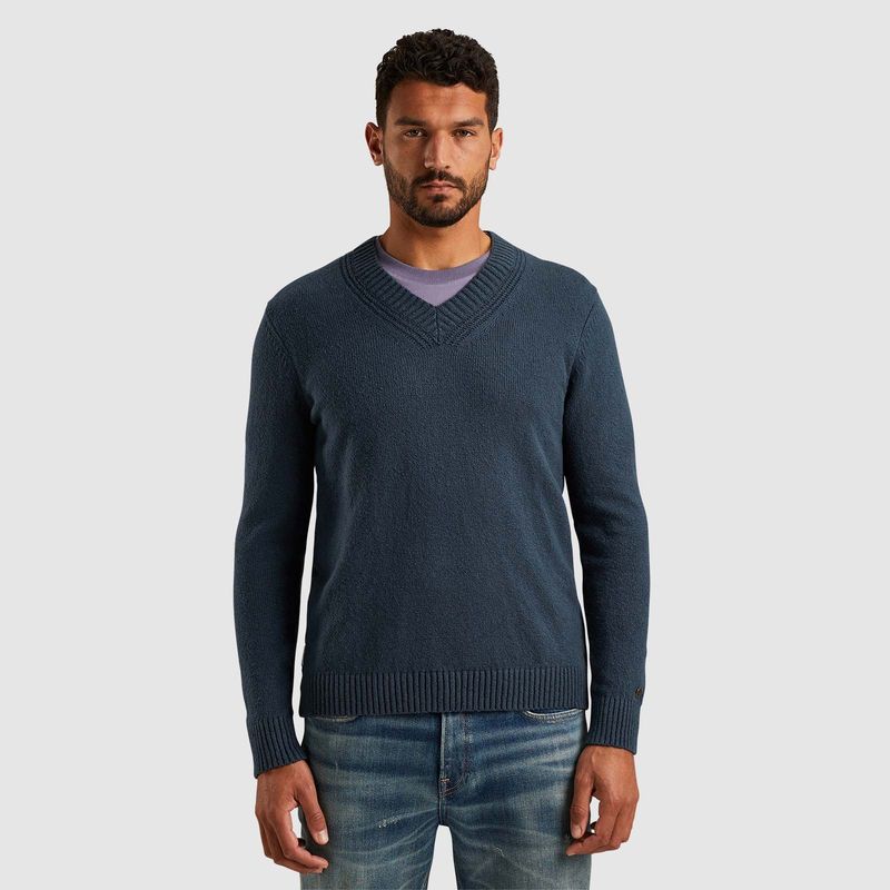 Cast Iron | Trui van katoenen bouclé CKW2408307-5442