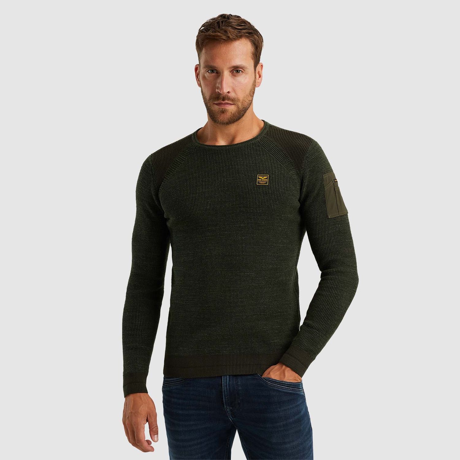 PME Legend | Trui met flight pocket PKW2408301-6154