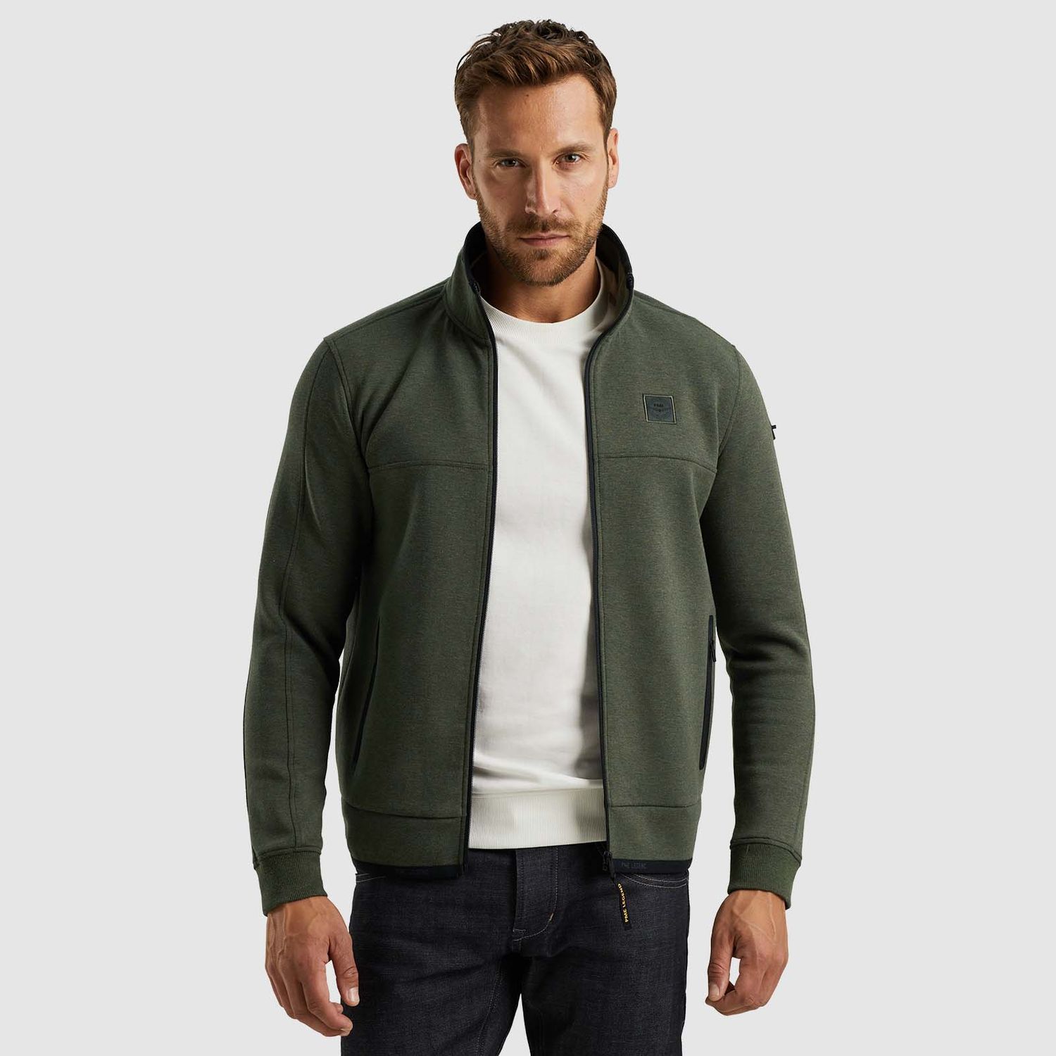 PME Legend | Sweat jacket met ritssluiting PSW2408430-6545