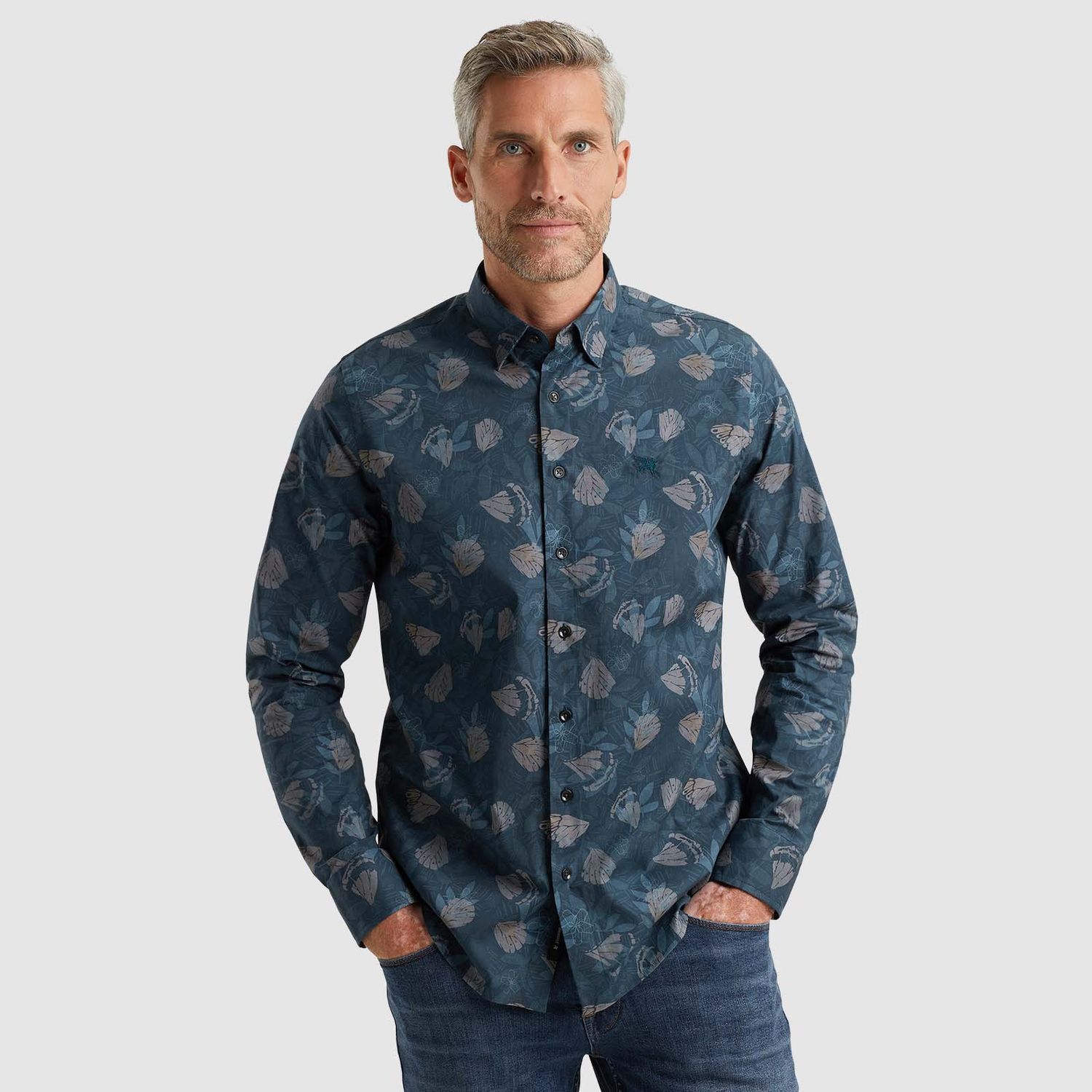 Vanguard | Overhemd van poplin katoen met stretch VSI2408202-5073