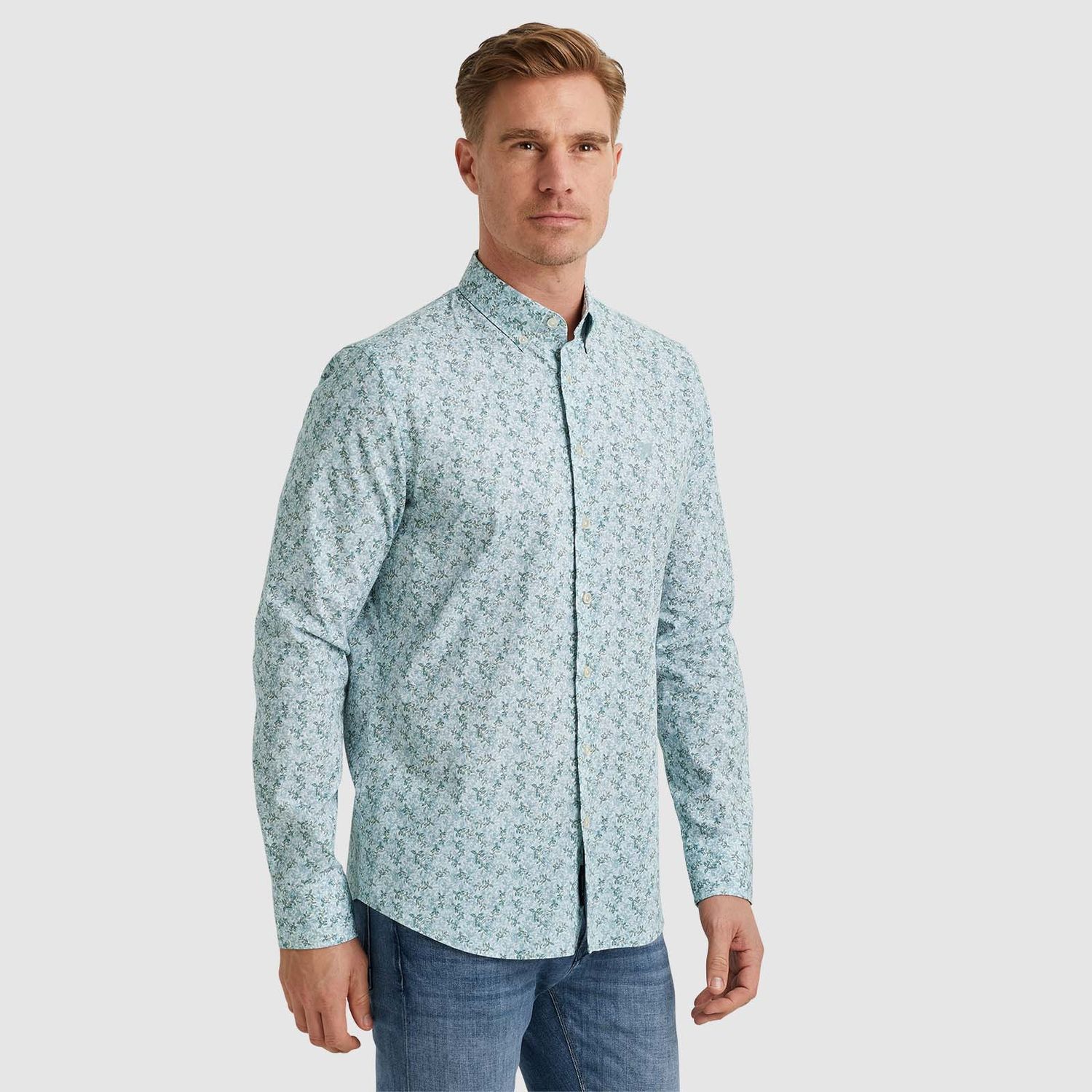 Vanguard | Overhemd van poplin katoen met stretch VSI2408207-7149