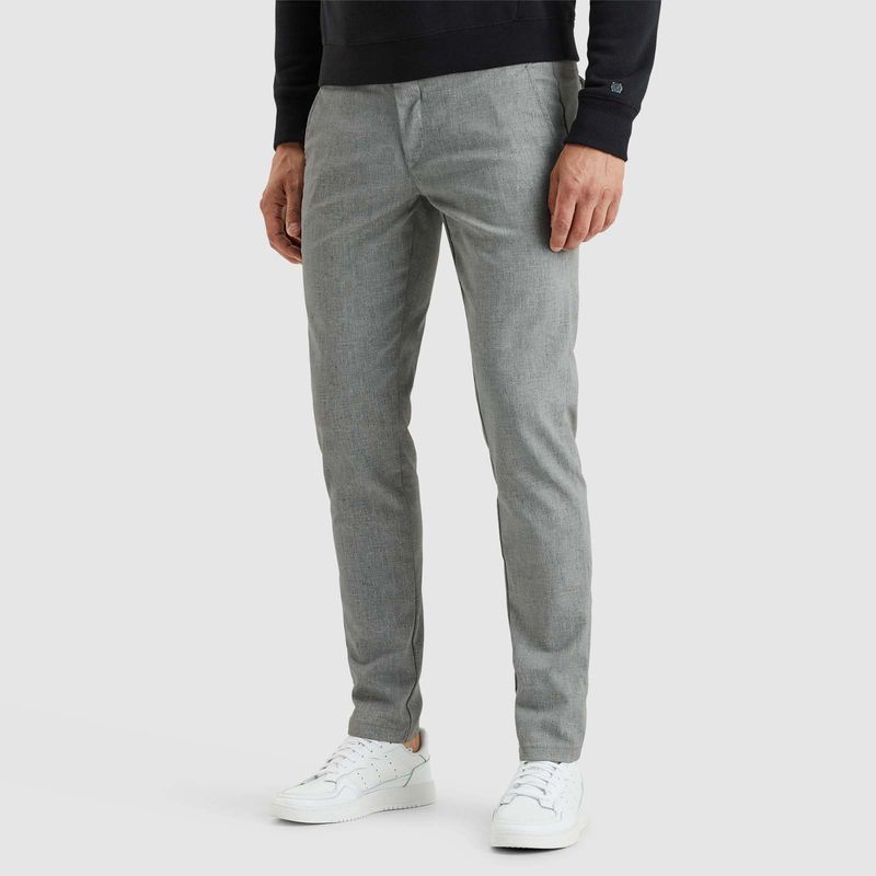 Cast Iron | Relaxed slim fit chino met linnenlook CTR2409608-940