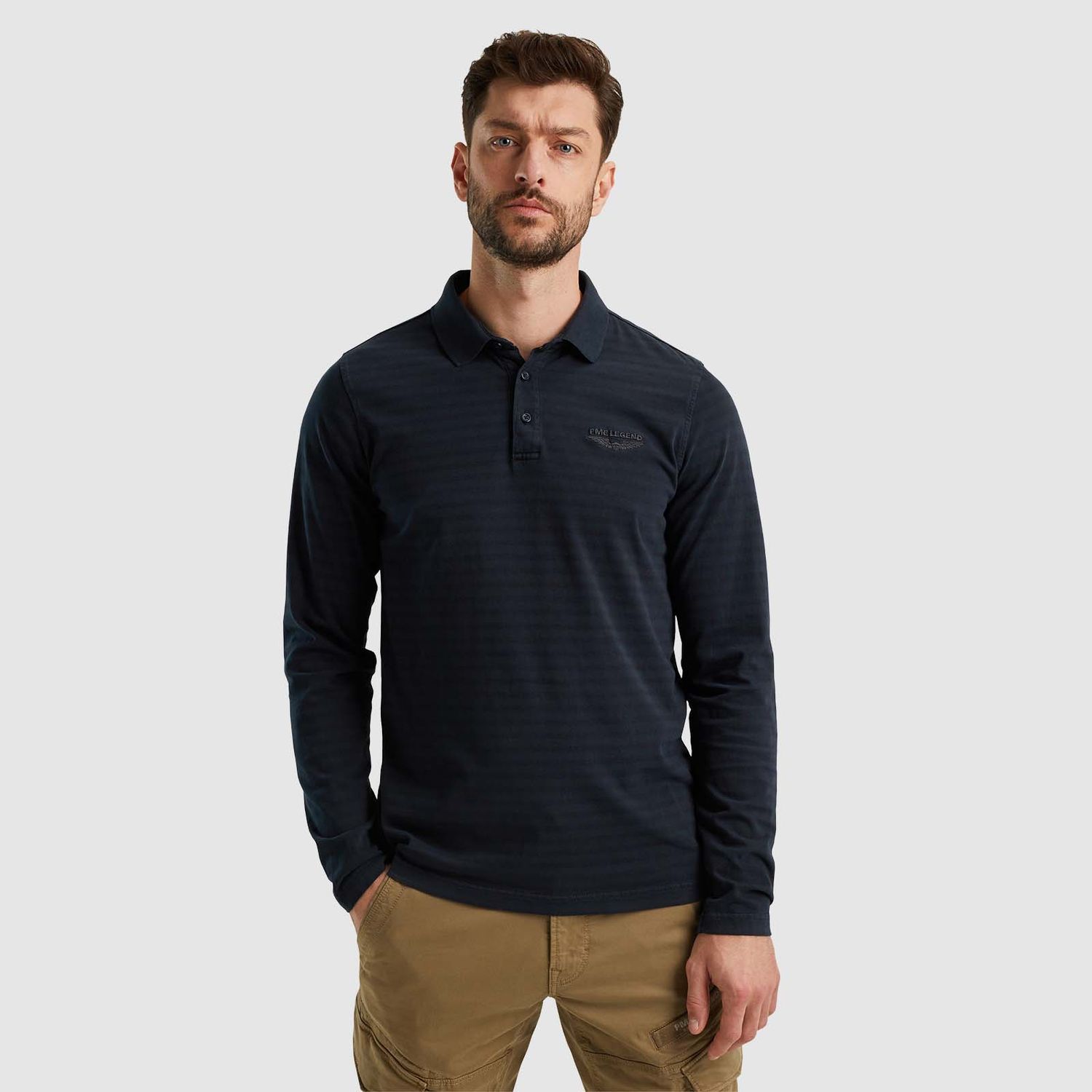PME Legend | Polo met lange mouwen PPS2408807-5281