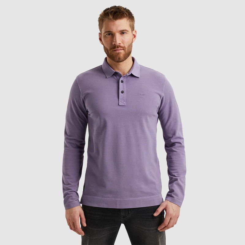 PME Legend Polo met lange mouwen PPS2408801-4187