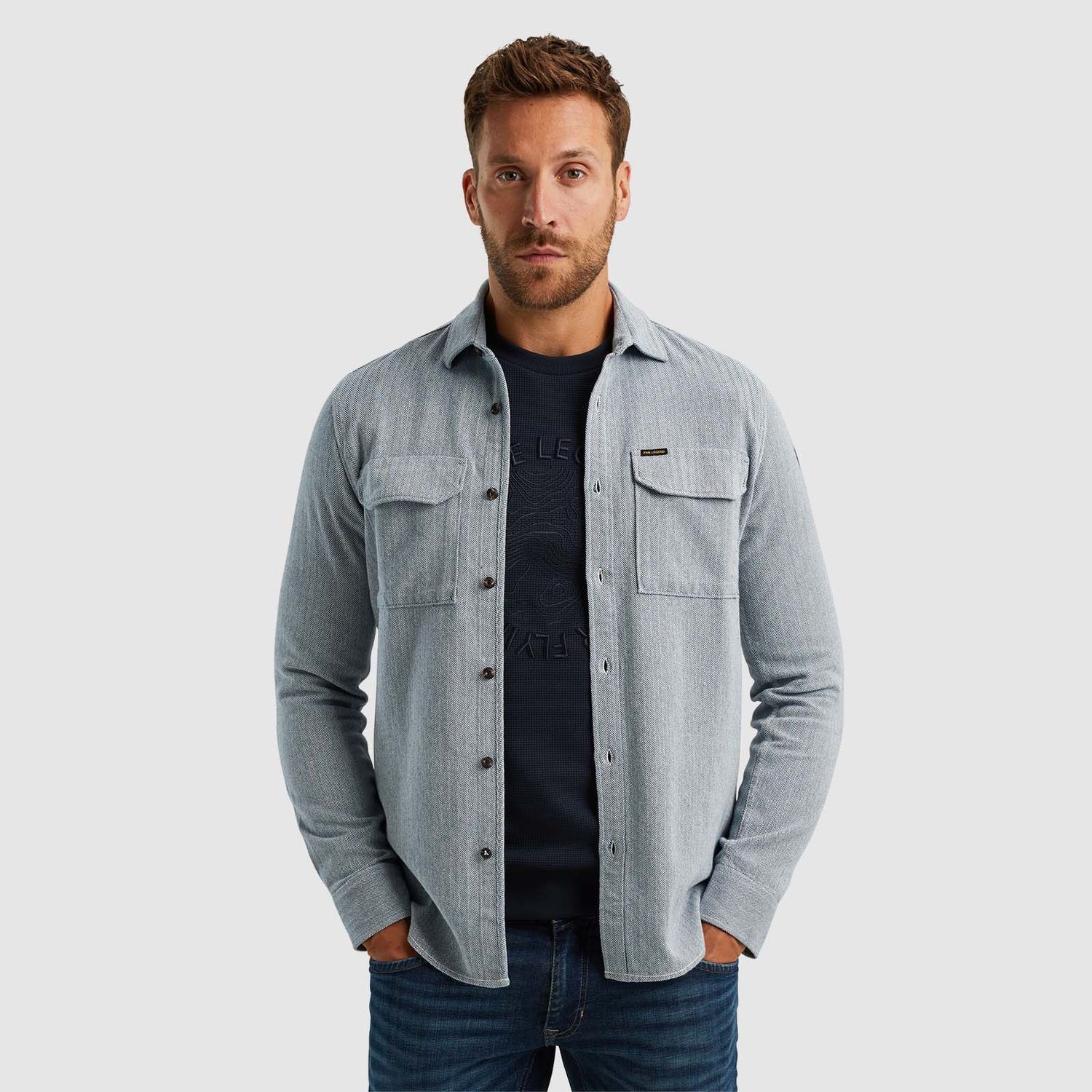 PME Legend | Overhemd van katoen PSI2408242-5448