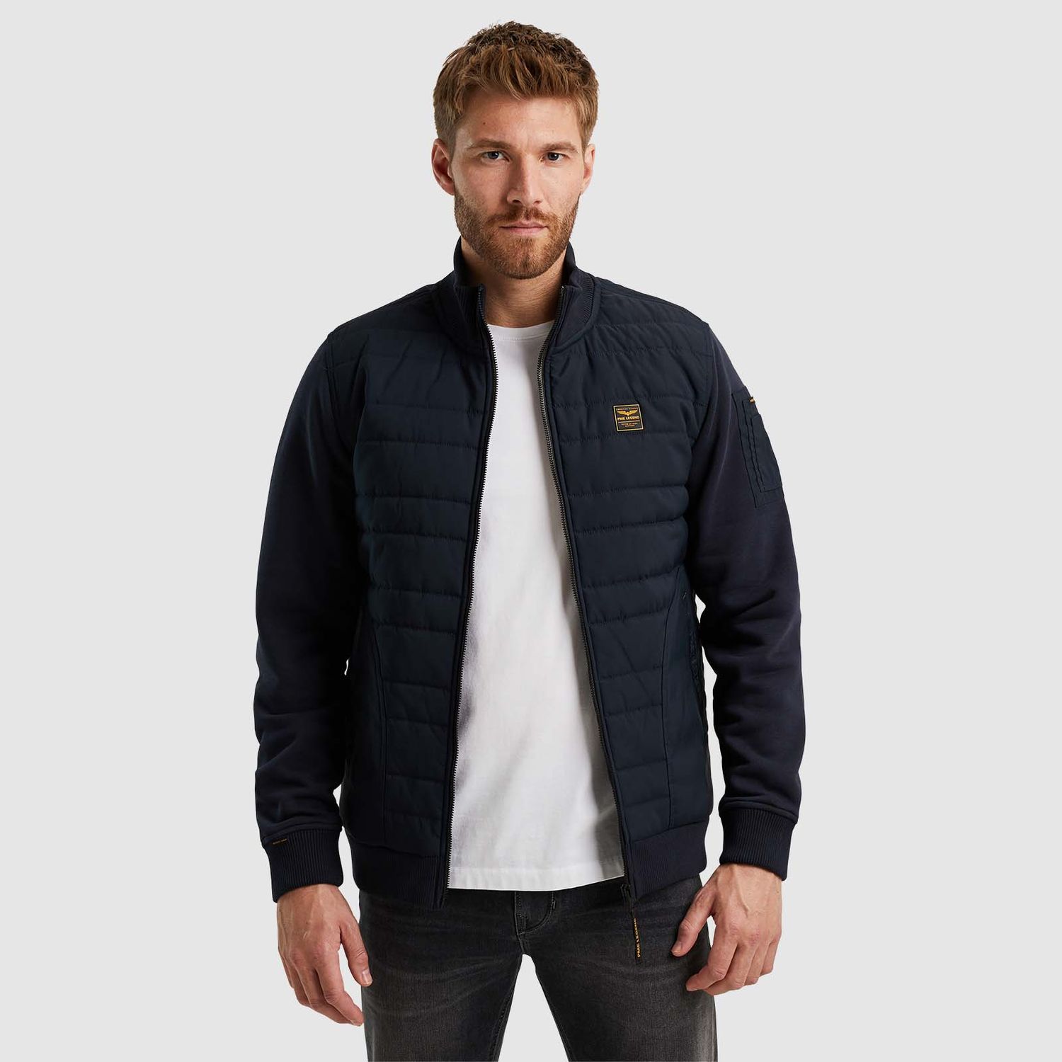 PME Legend | Hybrid jacket met ritssluiting PSW2408426-5281