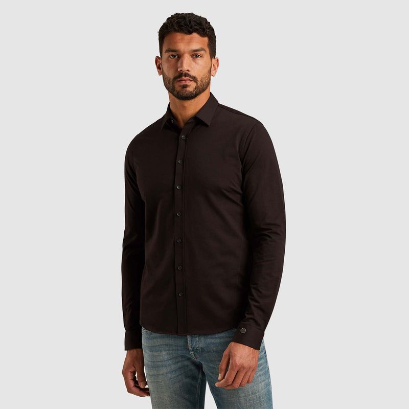 Cast Iron | Overhemd van twill jersey CSI2409218-8088