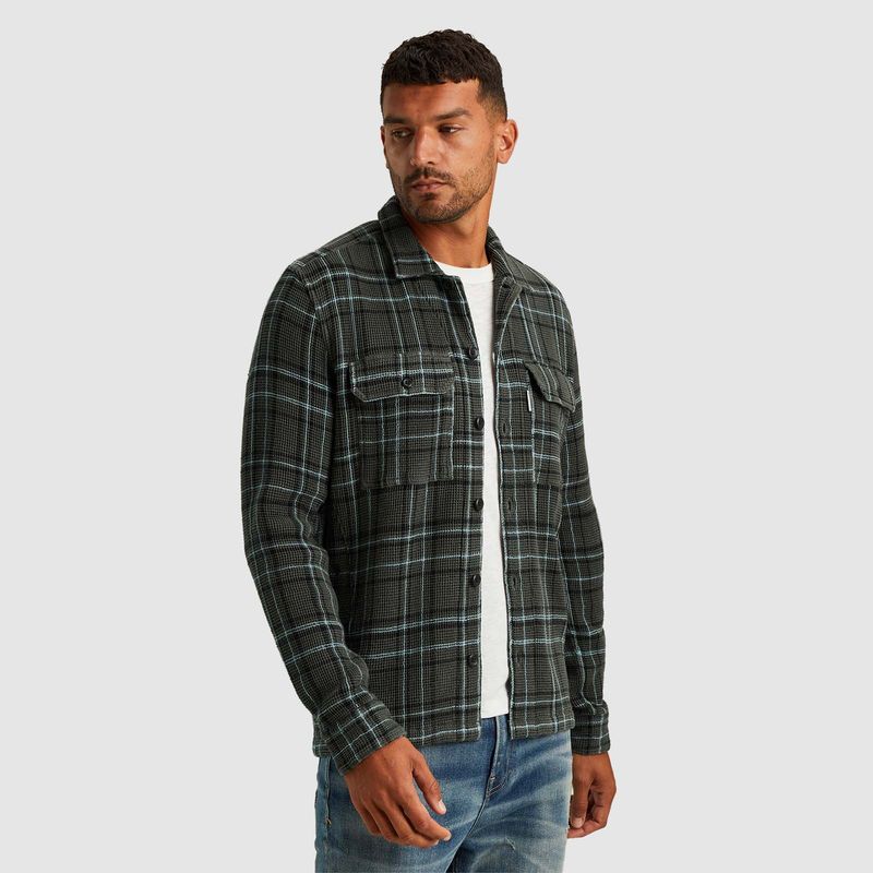 Cast Iron | Shirt jacket met ruitpatroon CSI2409220-6026