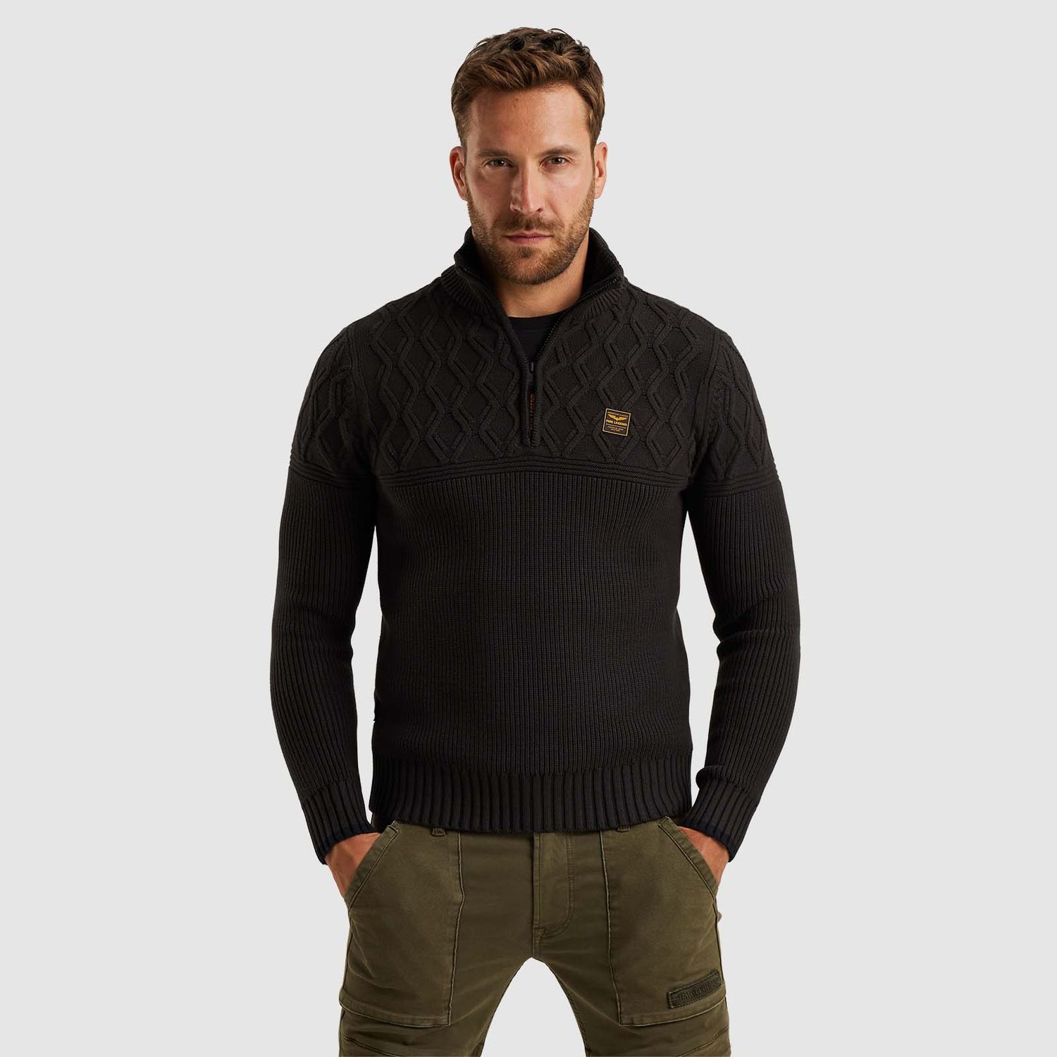 PME Legend | Trui met halve rits PKW2409324-995
