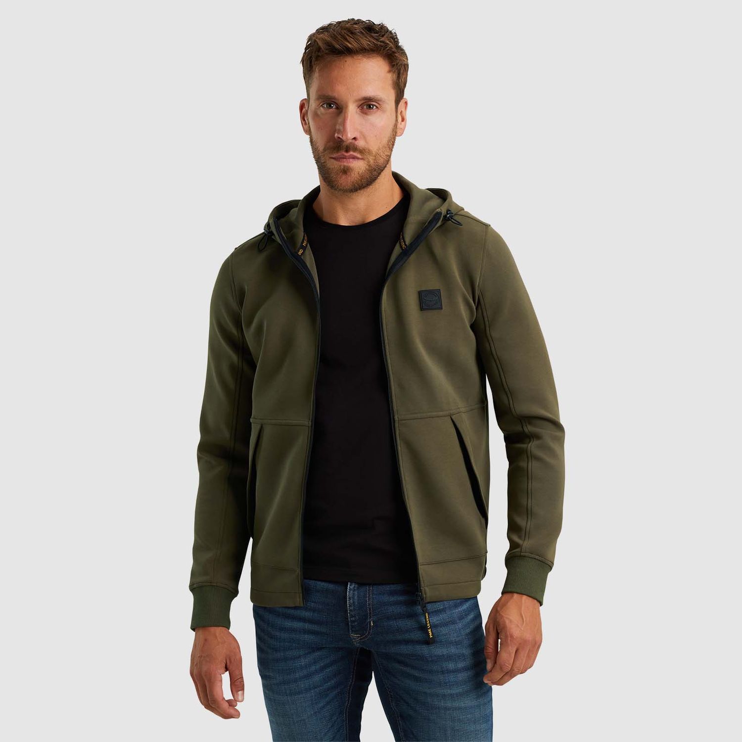 PME Legend | Sweat jacket met ritssluiting PSW2409433-6416
