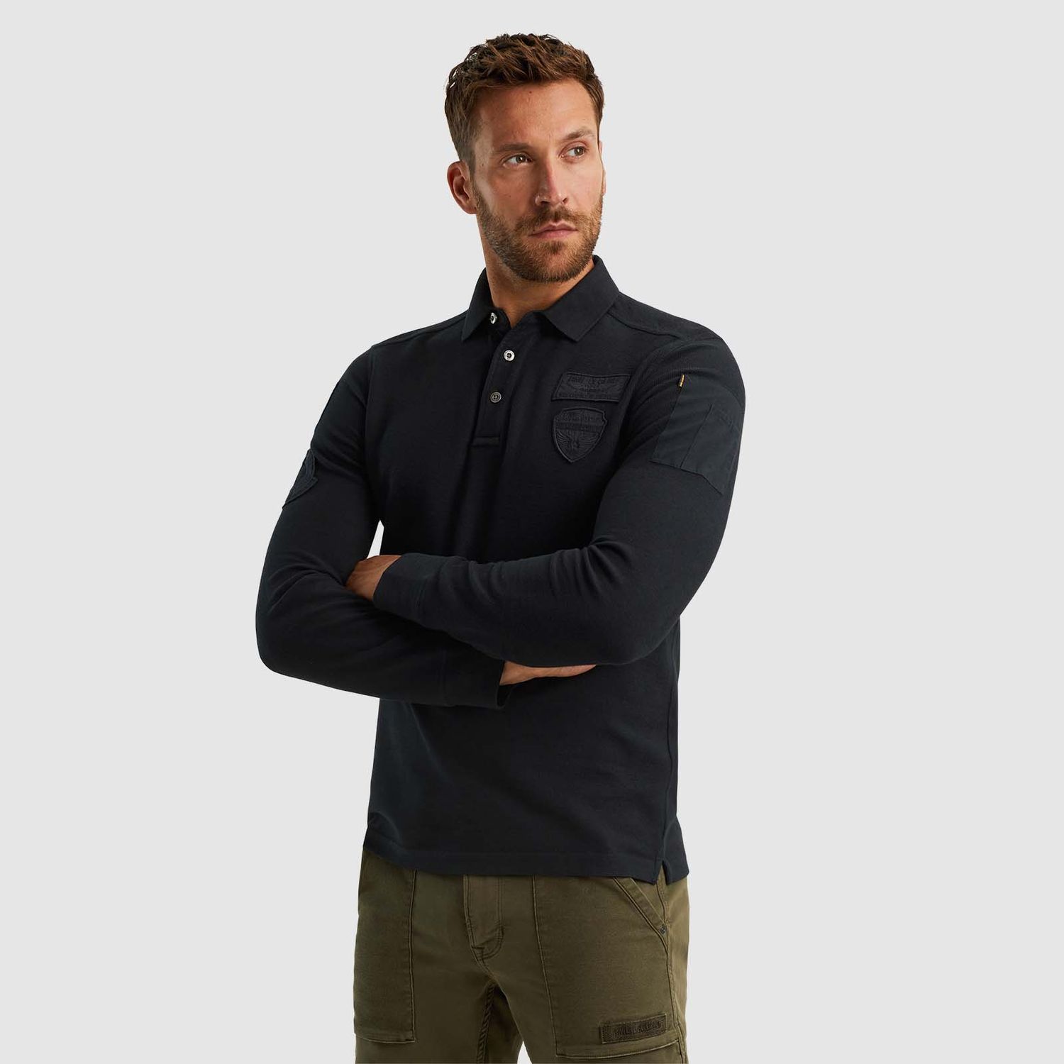 PME Legend | Polo met lange mouwen PPS2409802-999
