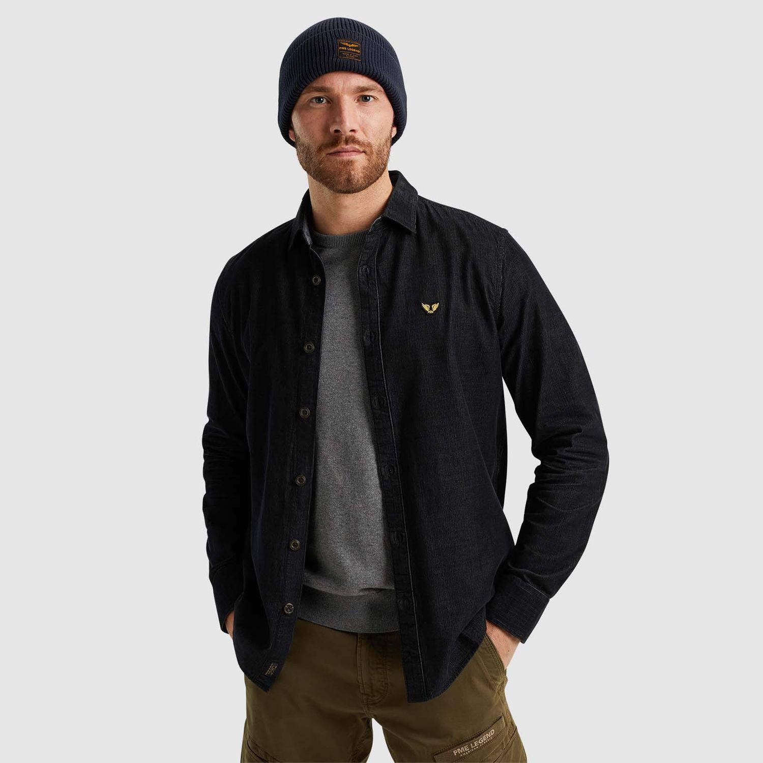 PME Legend | Overhemd van corduroy PSI2409232-9139