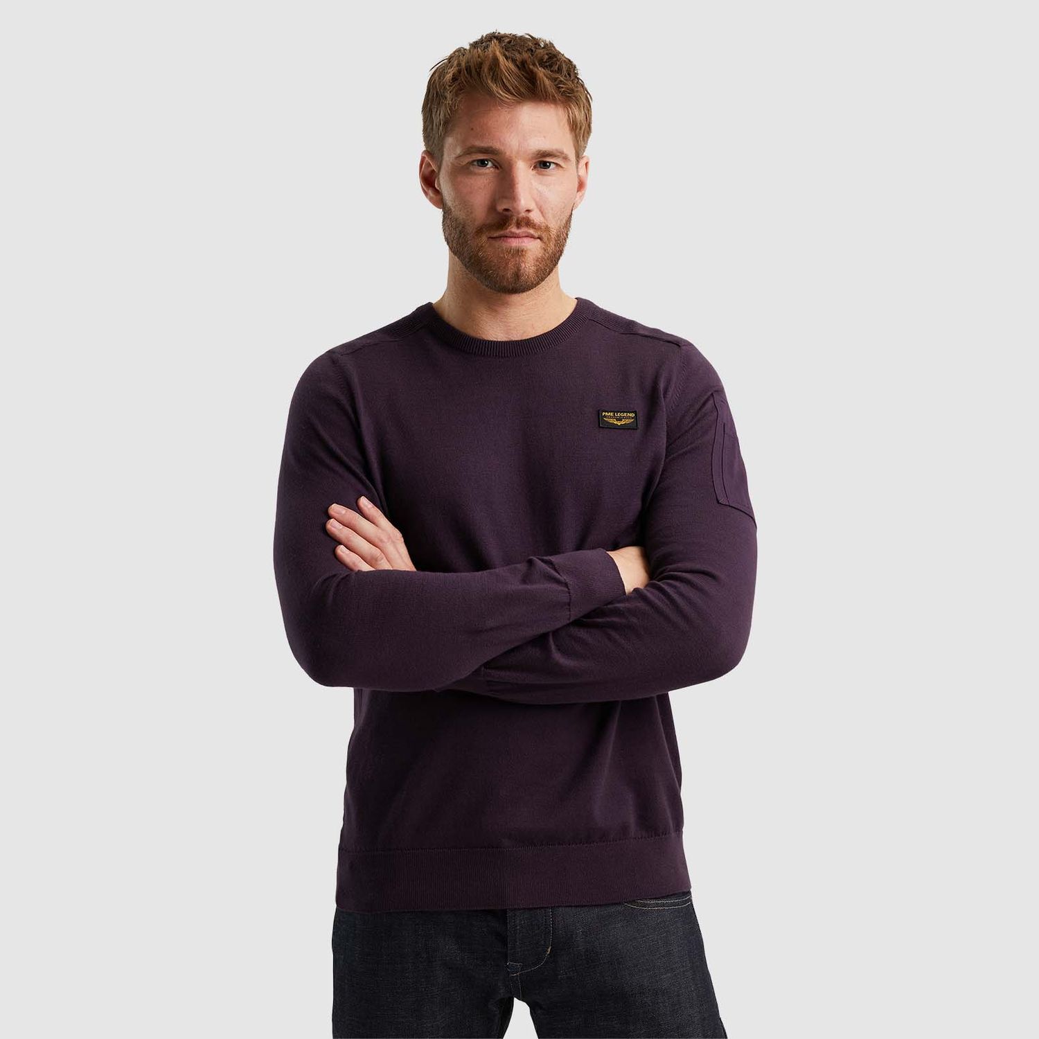 PME Legend | trui met ronde hals PKW2409320-4343