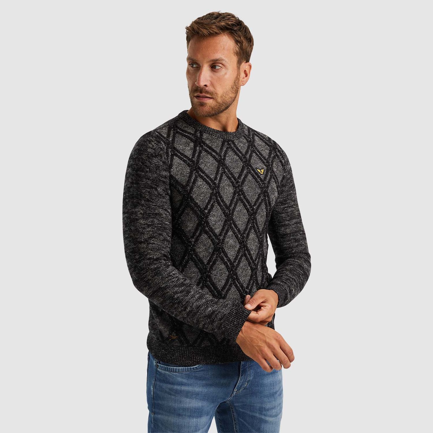 PME Legend |Trui met kabelpatroon PKW2409329-9139