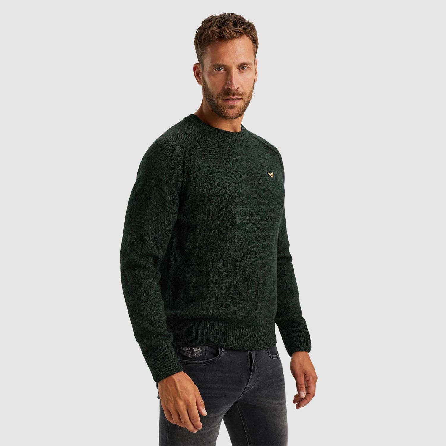 PME Legend | Trui met raglanmouwen PKW2409328-6143