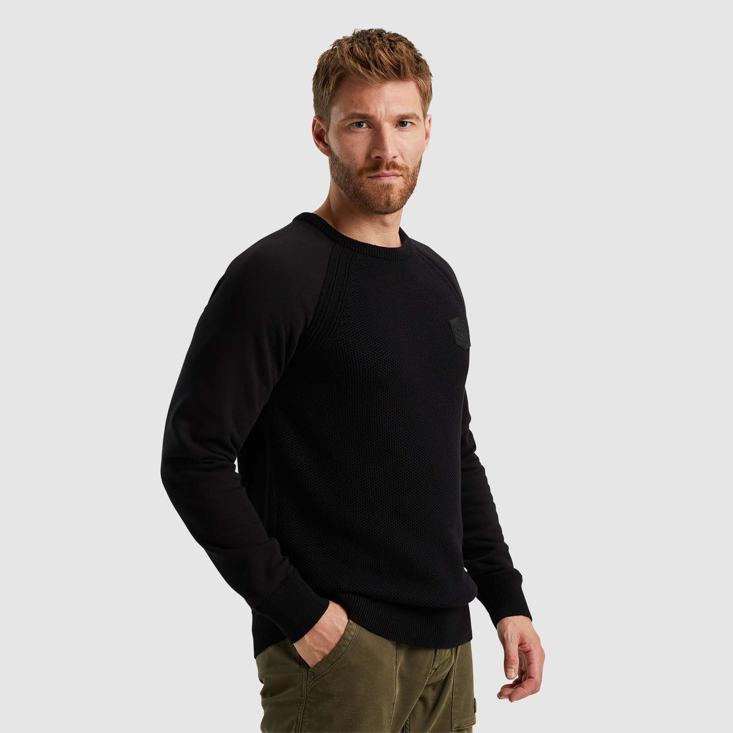 PME Legend | Trui van een materiaalmix PKW2409323-9139