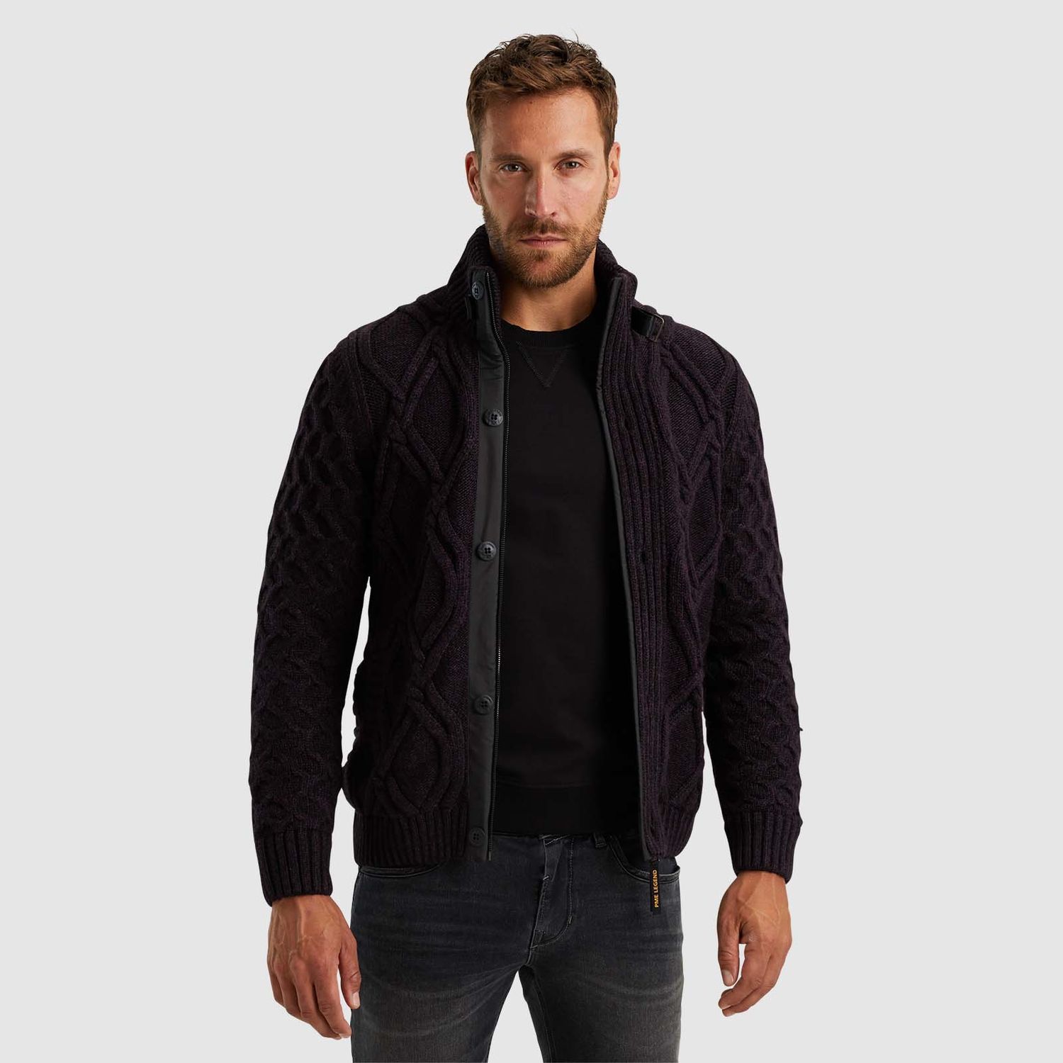 PME Legend | Vest van een wolblend PKC2409359-4343