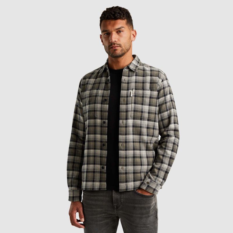 Cast Iron | Shirt jacket van 100% katoen CSI2410257-8027