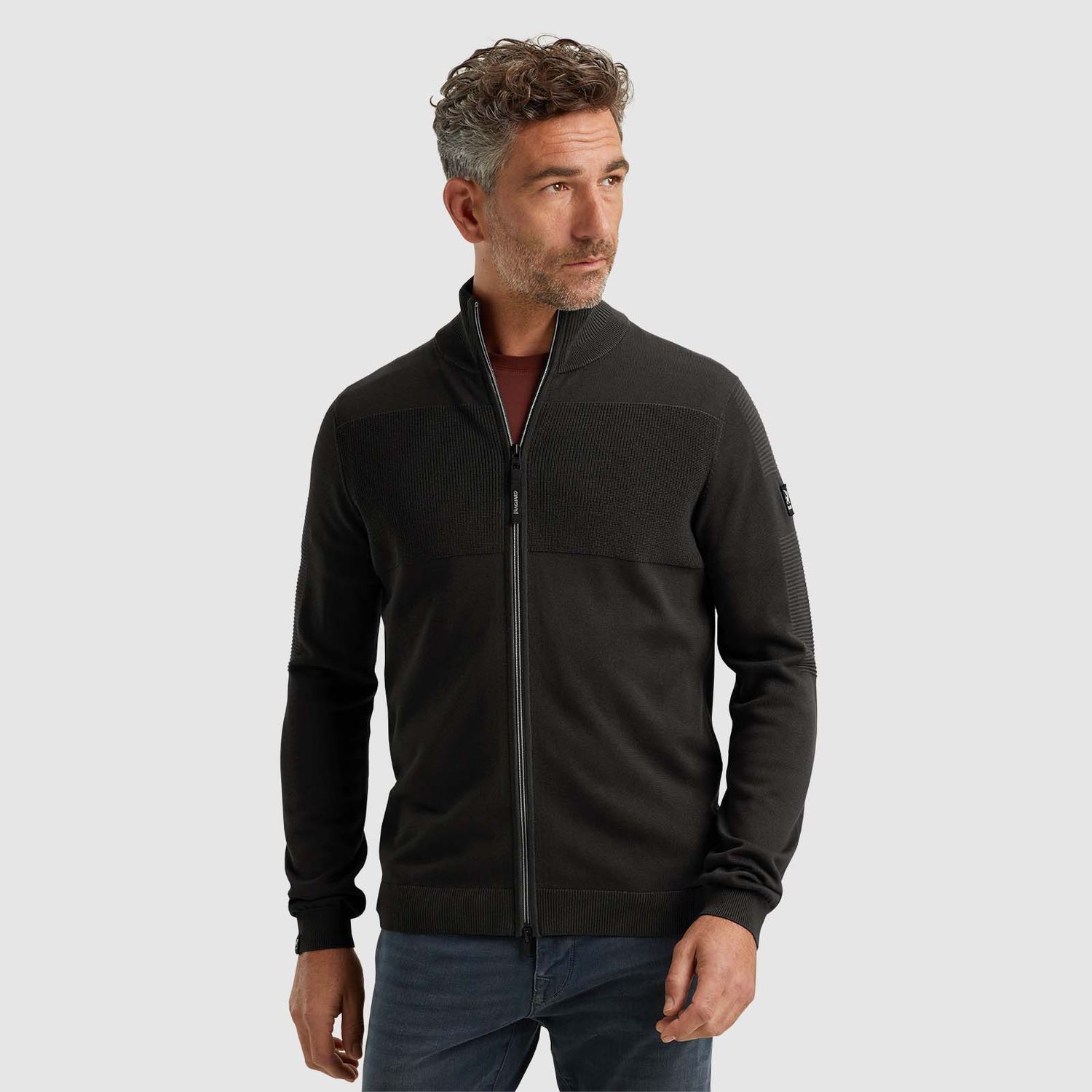 Vanguard | Vest van katoen/modal VKC2410380-999