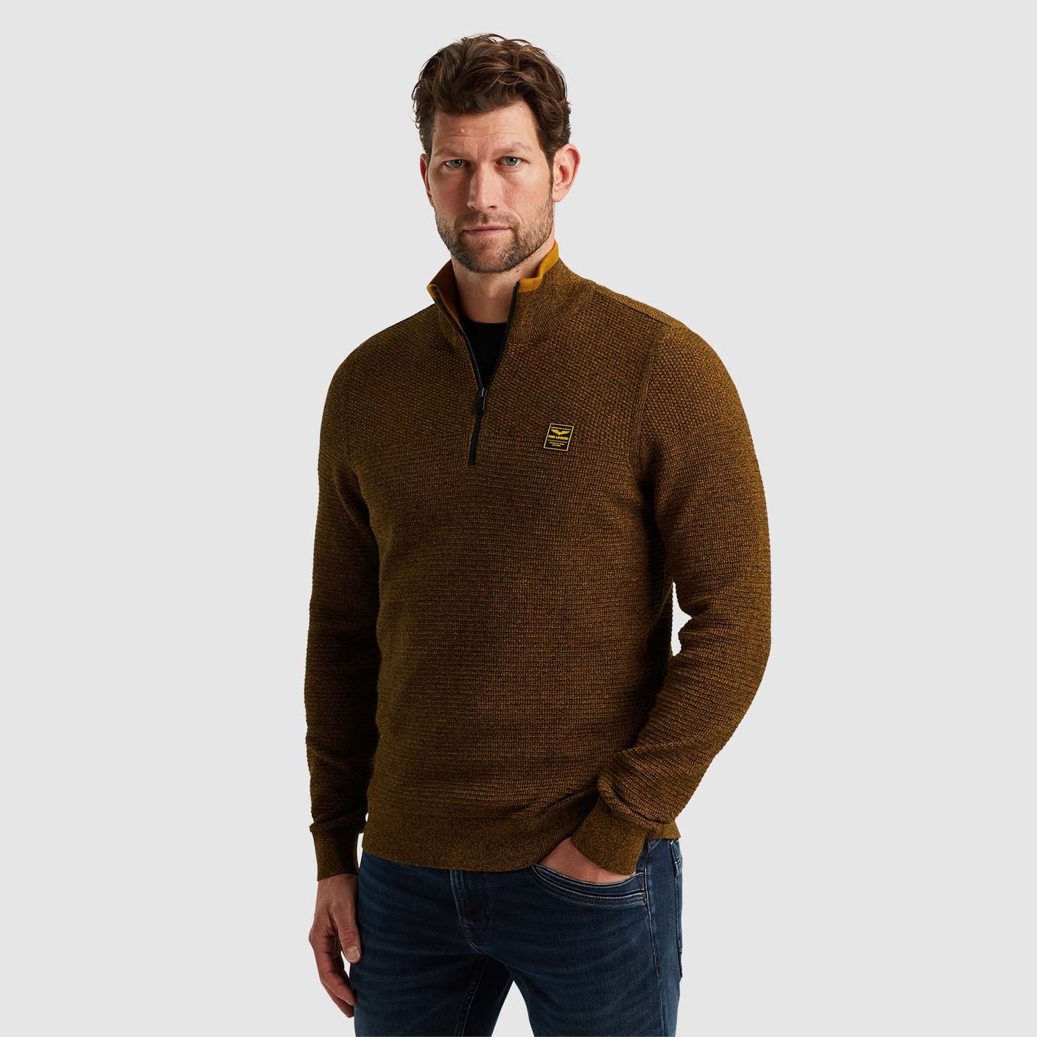 PME Legend | Trui met halve rits PKW2410301-1119